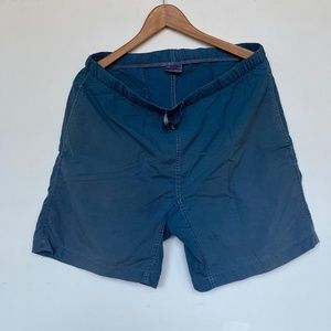 GRAMICCI - Blue nylon shorts, 7.5" inseam, size M